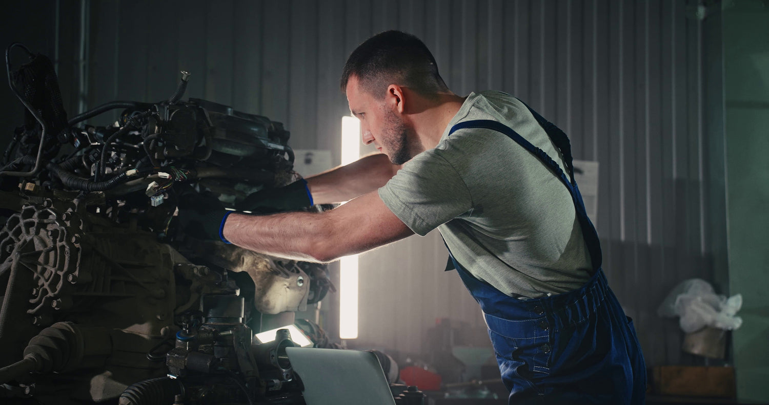 Coche con carbonilla